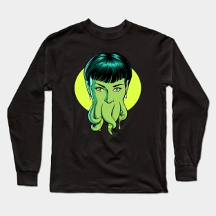 Mystical Cthulhu Girl Long Sleeve T-Shirt